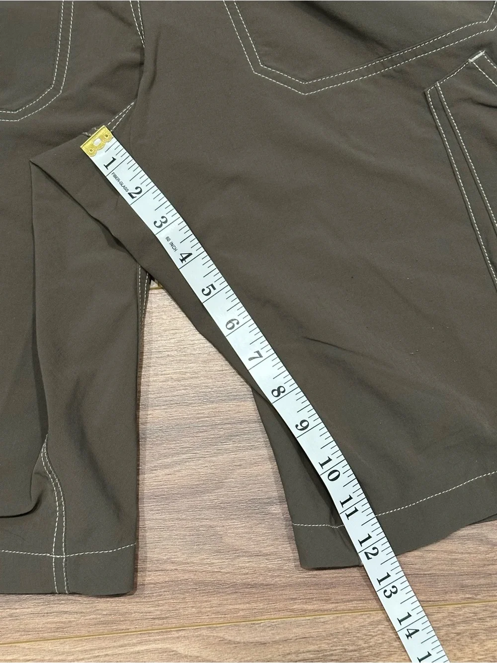 Kuhl Renegade Shorts in Olive Green Size 30